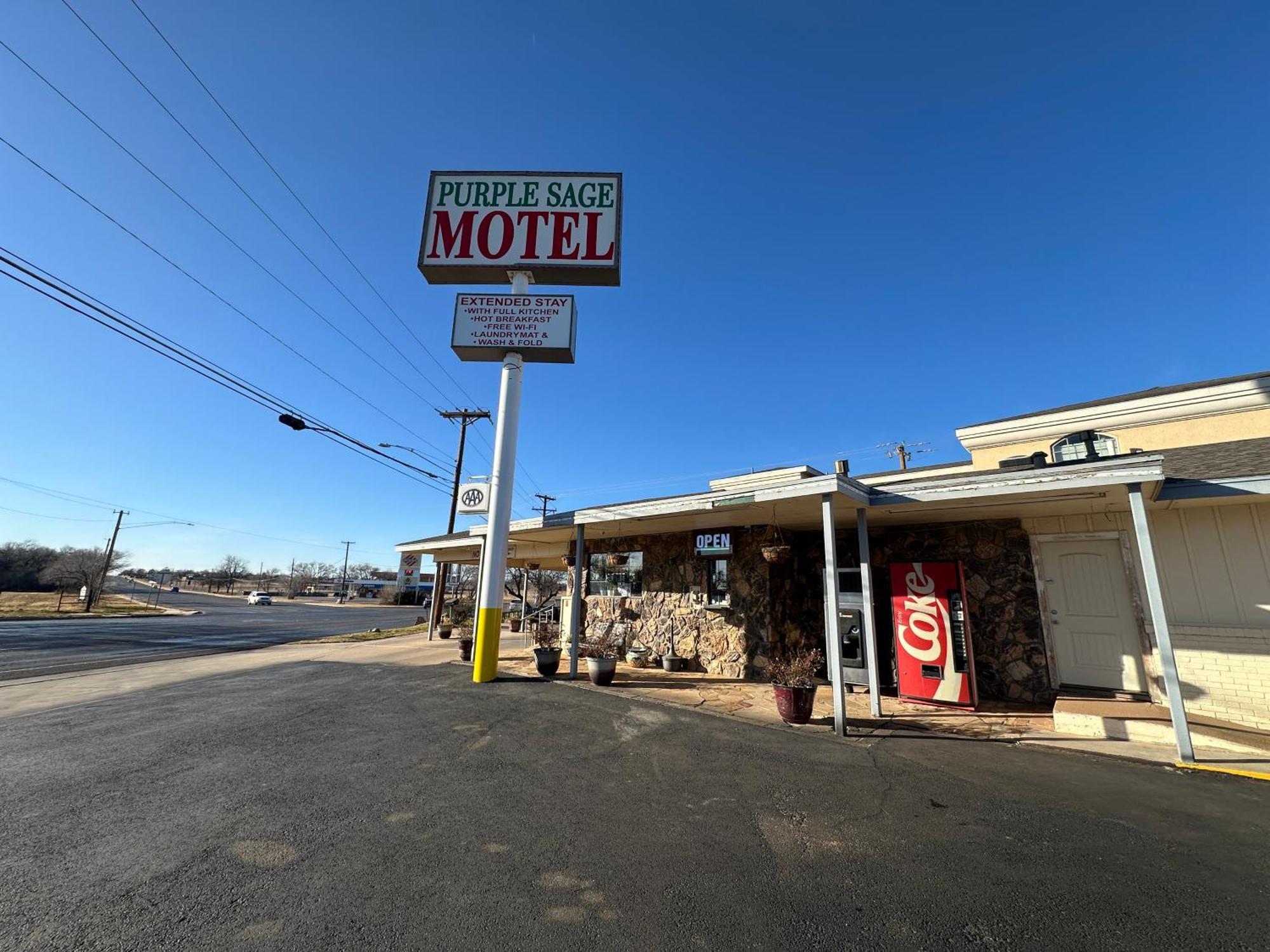 Purple Sage By Oyo Snyder Tx Motel Eksteriør bilde