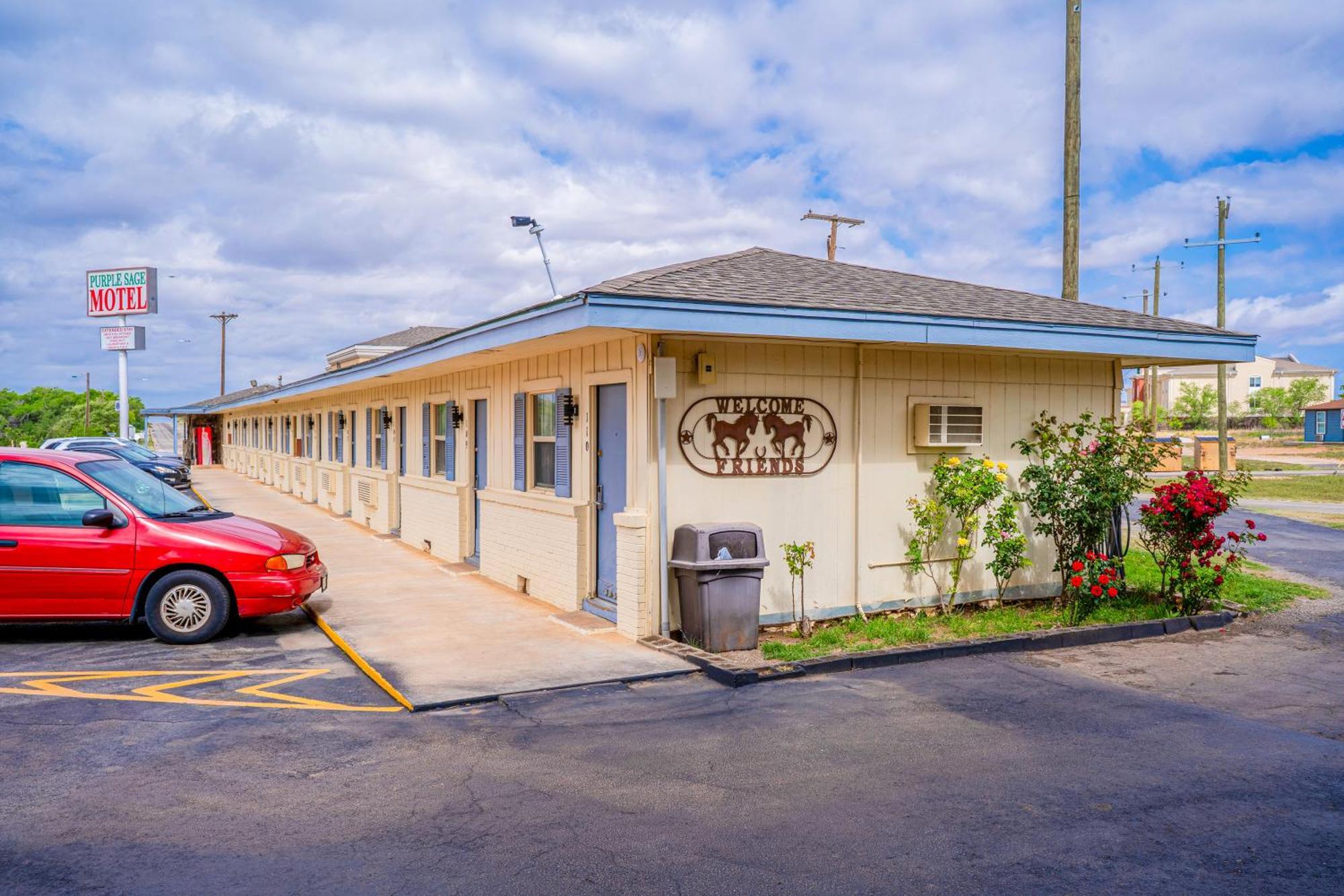 Purple Sage By Oyo Snyder Tx Motel Eksteriør bilde