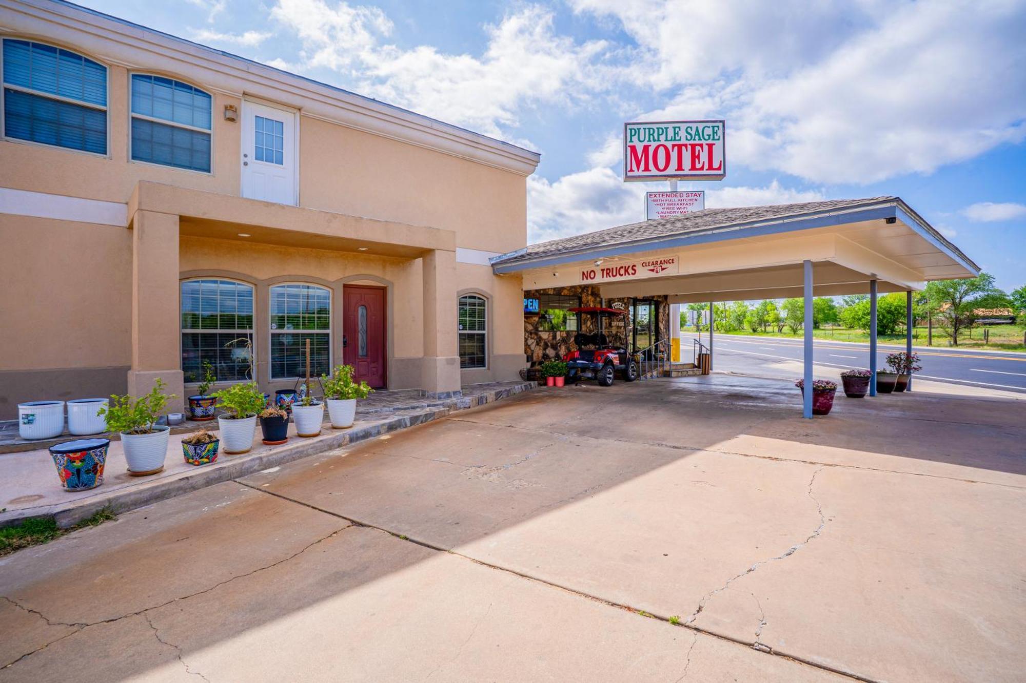 Purple Sage By Oyo Snyder Tx Motel Eksteriør bilde
