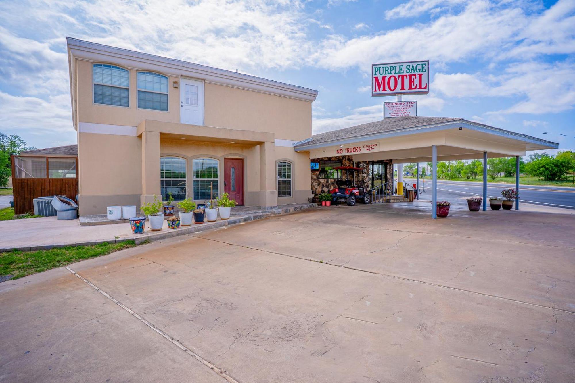 Purple Sage By Oyo Snyder Tx Motel Eksteriør bilde